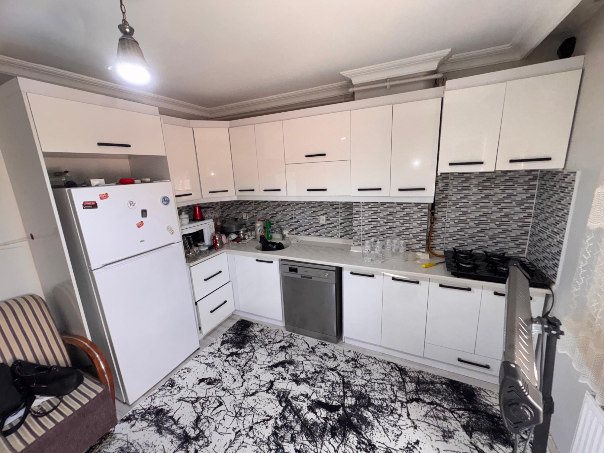 TURGUTLU SATILIK TURAN MAH 2+1 ASANSÖRLÜ ARA KAT DAİRE